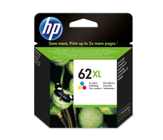 HP 62XL CMY color do 415str. Instant Ink C2P07AE - 649439 - zdjęcie